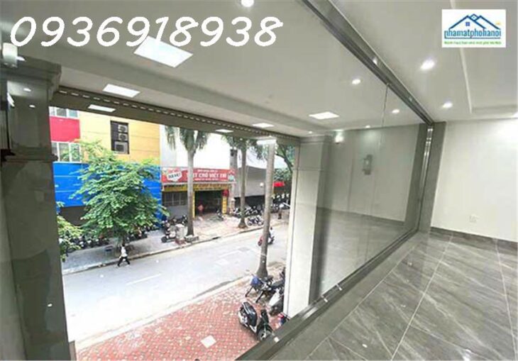 SIÊU PHẨM-Mặt Phố Hoàng Quốc Việt, Cầu Giấy-120m x 8T-thang máy-Kinh doanh văn phòng-54 tỷ