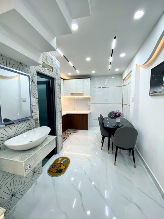 4PN, 3 TẦNG, BÁN NHÀ PHAN HUY ÍCH, HẺM XE HƠI, P12 GÒ VẤP, NHỈNH 4 TỶ