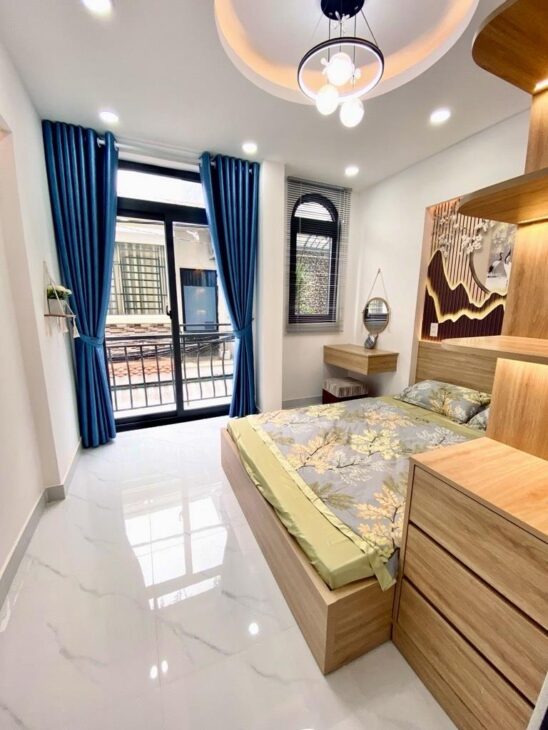 4PN, 3 TẦNG, BÁN NHÀ PHAN HUY ÍCH, HẺM XE HƠI, P12 GÒ VẤP, NHỈNH 4 TỶ