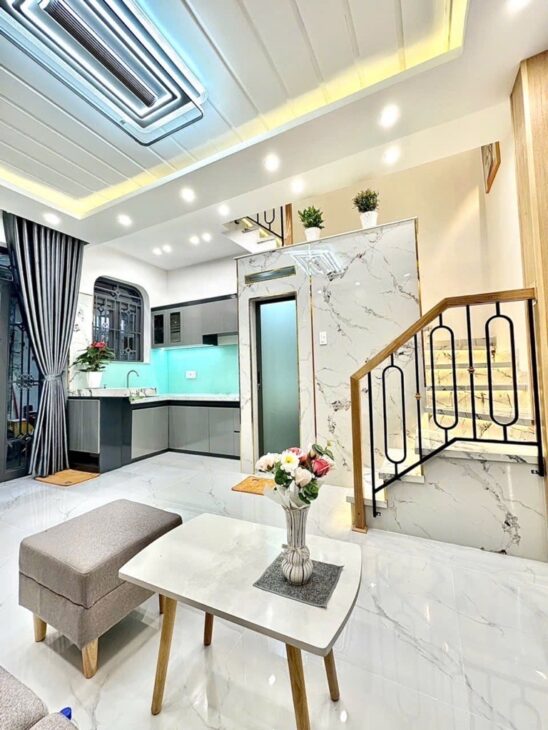 4.5❌5M, BÁN NHÀ 2 TẦNG PHẠM VĂN BẠCH, HẺM 3M, P12 GÒ VẤP, NHỈNH 3 TỶ