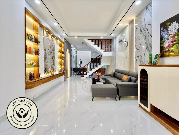 60M2,☘️BÁN NHÀ 5 TẦNG, HẺM XE HƠI, PHẠM VĂN CHIÊU, P9 GÒ VẤP, GIÁ NHỈNH 7 TỶ