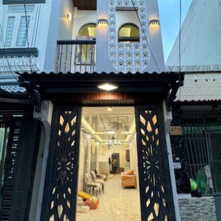 NHÀ ÂU DƯƠNG LÂN 35M2 PHƯỜNG 3 QUẬN 8 ĐẸP NHƯ MƠ 3 TẦNG NHINH 4 TY