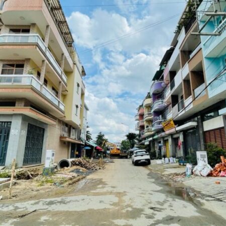 Mặt tiền đưuòng số 4 khu dân cư Bình Đăng 4×17 P6 Q8 Mặt tiền đưuòng số 4 khu dân cư Bình Đăng 4×17 P6 Q8