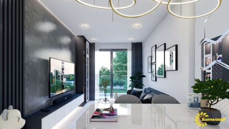 Bán nhà 3 lầu Bình Chuẩn,Thuận An,Bình Dương chỉ 1,1 tỷ nhận nhà.