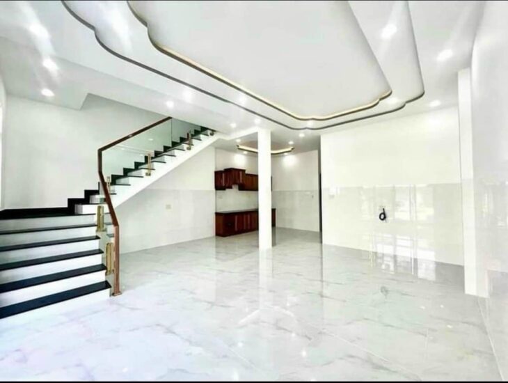 NHÀ MỚI 2 TẦNG THIẾT KẾ HIỆN ĐẠI HẺM Ô TÔ LƯƠNG ĐÌNH CỦA