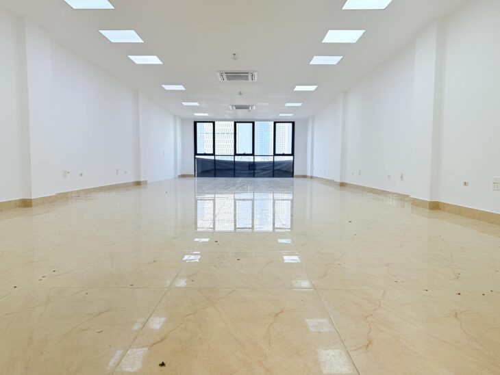 TÒA VĂN PHÒNG-Mặt phố Trần Vỹ (Lê Đức Thọ) 136m2/ 9T Thang máy, MT 6.5m – 78 Tỷ