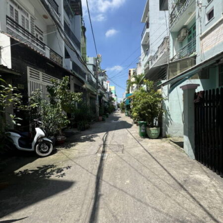 NHÀ ĐẤT MỚI ???? BTCT XINH LUNG LINH – 57M2 NỞ HẬU – 4T – P BÌNH TRỊ ĐÔNG, QBÌNH TÂN. Siêu rẻ 6.1 tỷ