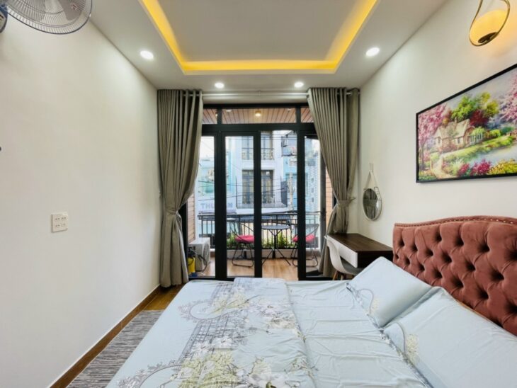 Bán gấp nhà, HXH, 4 lầu, PHAN ĐĂNG LƯU, BTCT, 55m2, giá 4.8 tỷ