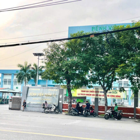 BÁN ĐẤT ĐỐI DIỆN NGAY BV QUẬN 12