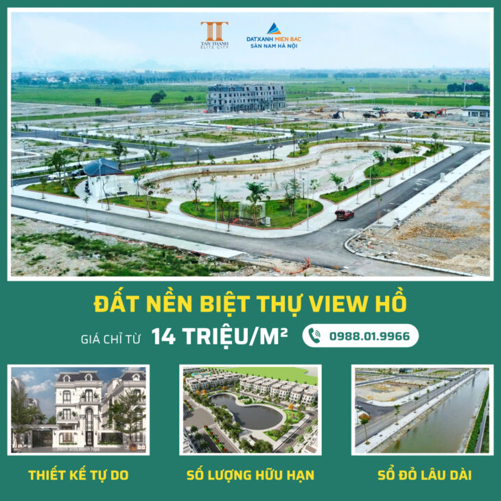 Mở bán Đất nền liền kề, biệt thự và shophouse mặt đường trục kinh tế T4 68m tại khu đô thị kiểu mẫu