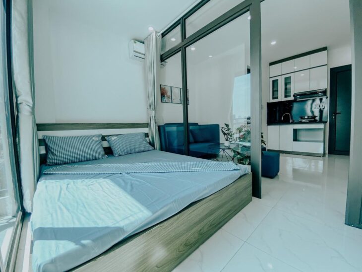 CHUNG CƯ MINI PHÚ MỸ 100M2X8 TẦNG, THANG MÁY, 33 PHÒNG, 180 TRIỆU/THÁNG, 19.9 TỶ