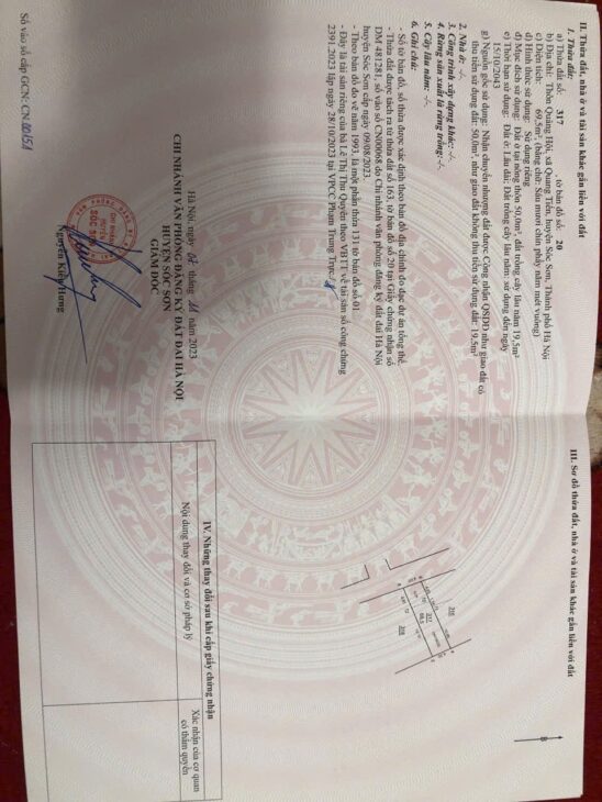 Nhà đẹp 78,1m2-3tầng đẹp căng đón tết Quang Tiến Sóc Sơn HN