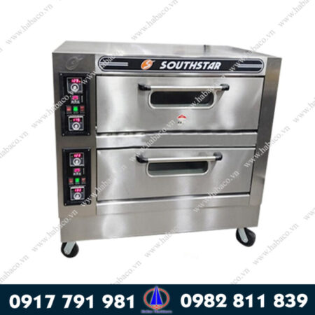 Lò nướng bánh ngọt 2 tầng 4 khay Southstar Lò nướng bánh ngọt 2 tầng 4 khay Southstar