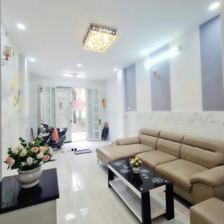 Q8 P2 NGUYỄN THỊ TẦN 3.7M SỔ VUÔNG 4 TẦNG 3PN NGAY CHỢ RẠCH ÔNG AEON MALL HẺM Ô TÔ THÔNG KDC ĐÔNG