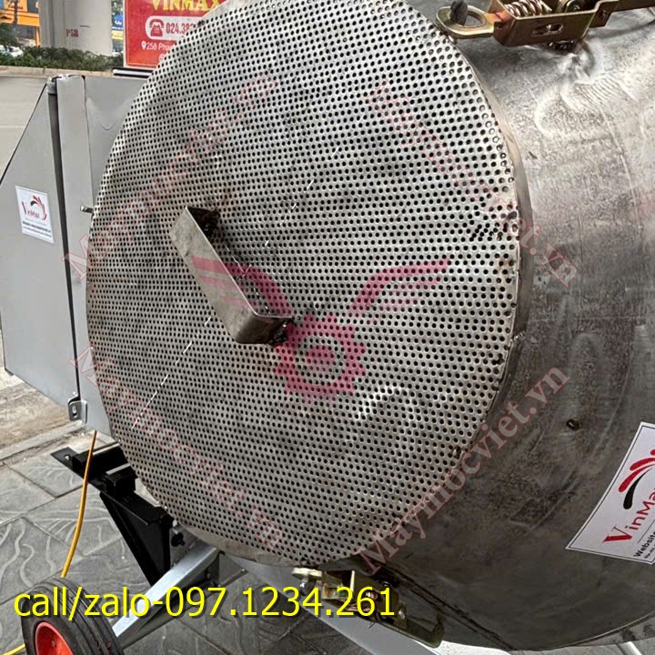 Máy trộn bê tông inox chạy điện BT380 giá rẻ