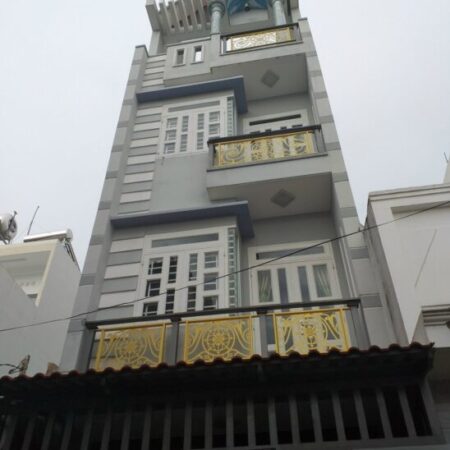 Bán nhà 60m2, 4 tầng, 5PN, 4WC, Bình Trị Đông, Bình Tân, 5.6 tỷ