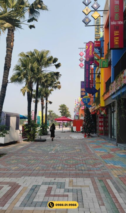 Bán căn VillaShop 5,8 tỷ trong trung tâm thành phố Thương mại, Du lịch Flamingo Golden Hill Hà Nam,