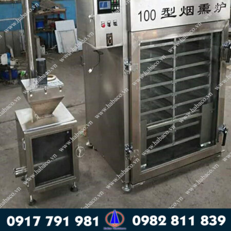 Lò xông khói xúc xích 100kg Lò xông khói xúc xích 100kg