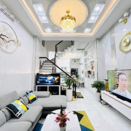 BÁN NHÀ GÒ VẤP – NHÀ ĐẸP, 4 TẦNG, HXH- GIÁ 6T5 (TL)