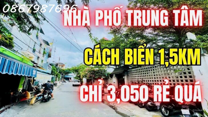 Bán Căn Nhà 3 Tầng Gần Biển Nha Trang Chỉ 3.05 Tỷ – Nhà Mới, Tiện Ích Đầy Đủ, Sổ Hồng Chính Chủ