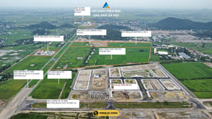 Mở bán đợt cuối đất nền Liền kề tại khu đô thị kiểu mẫu Tân Thanh Elite City, gần Trung tâm hành