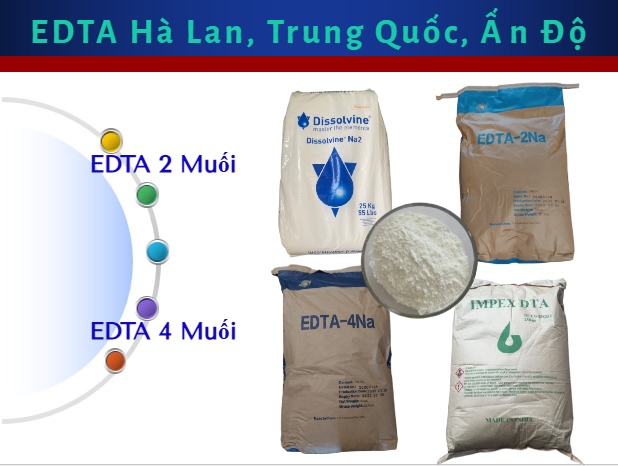 Mua, bán edta nguyên liệu, edta xử lý nước, edta 2 muối, edta 4 muối, edta khử kim loại nặng giá sỉ