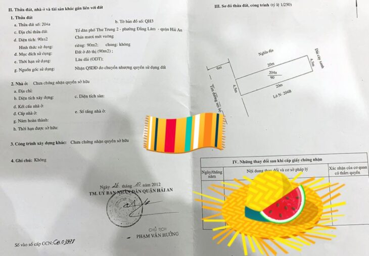 Bán đất phân lô 193 Văn Cao – Thư Trung, DT 90m – đường 12m – Giá 2.88 tỉ
