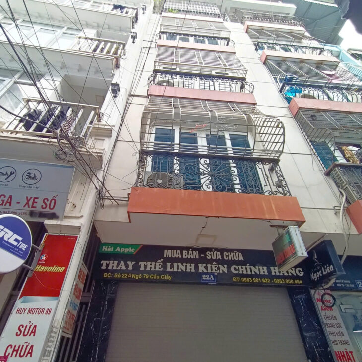 Bán Nhà Dòng Tiền ngõ thông rộng gần phố DT73m 7 tầng 15p doanh thu 90 triệu / tháng giá 20 tỷ
