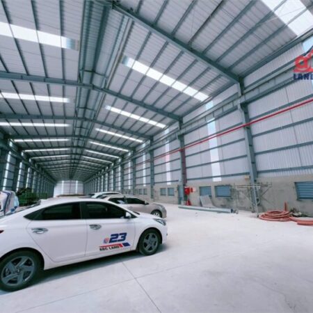 nhà xưởng cho thuê Sản xuất có công đoạn xi mạ, bể xử lý nước thải cột B