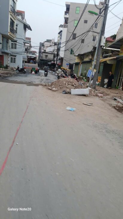 BÁN ĐẤT PHÚ THƯỢNG 151M2 MẶT TIỀN 8,6M ÔTÔ VÀO ĐẤT GIÁ 160TR/M