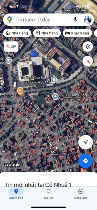 Trần Cung 125m2 đất Gần Phố Ngõ Nông Thông giá 12.5 tỷ