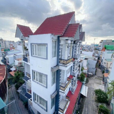 BÁN NHÀ GÒ VẤP, 50M2, HẺM 5M, 5 TẦNG, GIẢM 500TRIEU