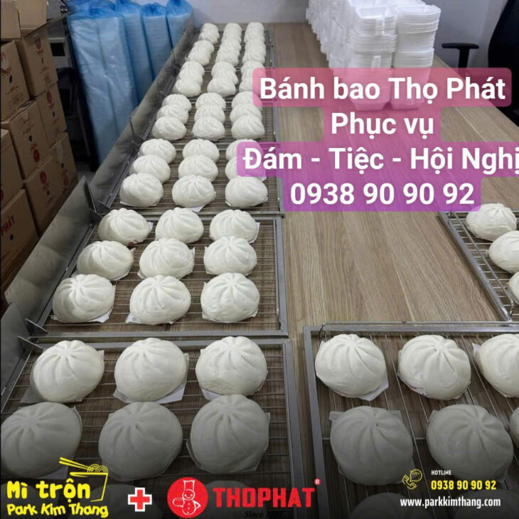 Bánh Bao Thọ Phát Giao sỉ & lẻ, đám tiệc, du lịch, hội nghị thơm ngon, tiện lợi! 0938909092