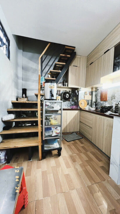 Mặt tiền hẻm Vĩnh Khánh xây mới 3 tấm DTSD45 m2 hơn 2 tỷ