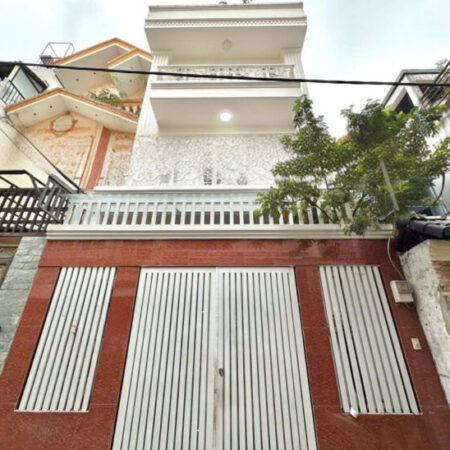 BÁN ĐÁT TẶNG NHÀ GẦN BÀU CÁT TÂN BÌNH, 130M2, 4 TẦNG MỚI ĐẸP.