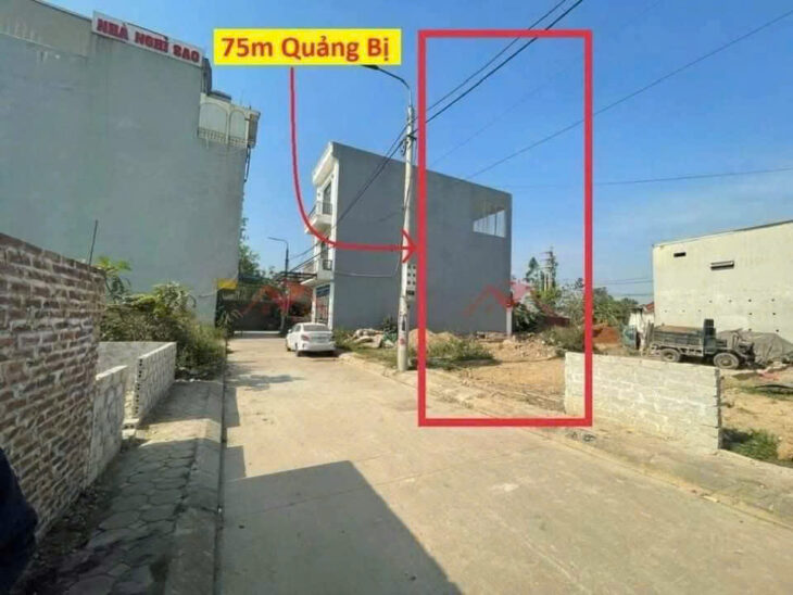 Đấu giá xã Quảng Bị, Chương Mỹ, Hà Nội, phân lô, vỉa hè, ô tô tránh, 75m2, giá đầu tư