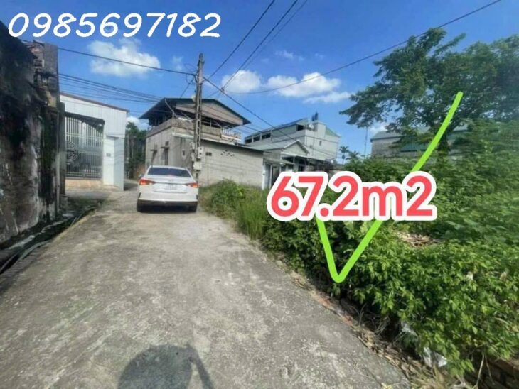 Đại Yên, Chương Mỹ, Hà Nội, ô tô dừng đỗ, 67.2m2, nhỉnh 2 tỷ. Cách thị trấn Chúc Sơn chỉ 2km