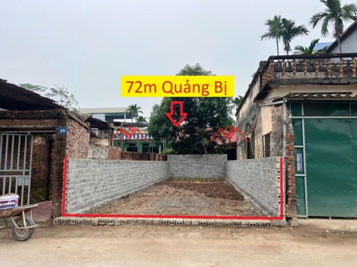 SIÊU PHẨM GIÁ 1,850 TỶ ĐẤT TẠI QUẢNG BỊ-CHƯƠNG MỸ D/T:72M