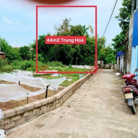 SIÊU PHẨM GIÁ CHỈ 800 TRIỆU ĐẤT TẠI TRUNG HÒA-CHƯƠNG MỸ D/T:44M SIÊU PHẨM GIÁ CHỈ 800 TRIỆU ĐẤT TẠI TRUNG HÒA-CHƯƠNG MỸ D/T:44M