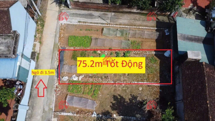 SIÊU PHẨM GIÁ 1,450 TỶ ĐẤT TẠI TỐT ĐỘNG-CHƯƠNG MỸ D/T:75M