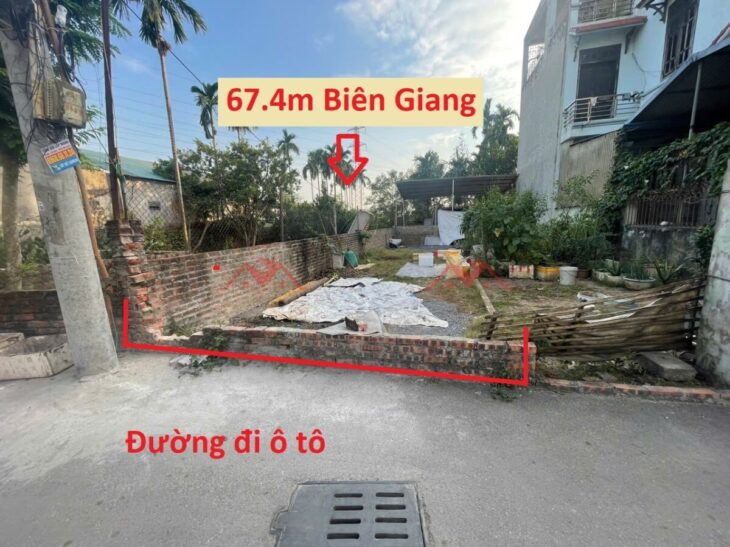 SIÊU PHẨM GIÁ4,150 TỶ ĐẤT TẠI BIÊN GIANG-QUẬN HÀ ĐÔNG D/T:67,4M