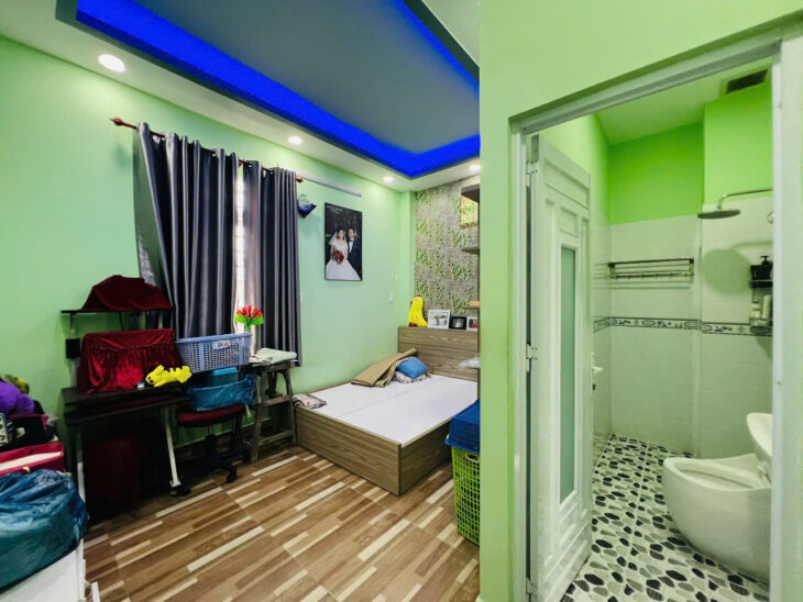 Bán nhà 3 tầng 58m2, 4PN, 5WC, Trương Đăng Quế, Gò Vấp, 6.35 tỷ- cách mặt tiền 10m