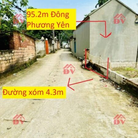 SIÊU PHẨM GIÁ 2,050 TỶ ĐẤT TẠI ĐÔNG PHƯƠNG YÊN-CHƯƠNG MỸ D/T:95,2M SIÊU PHẨM GIÁ 2,050 TỶ ĐẤT TẠI ĐÔNG PHƯƠNG YÊN-CHƯƠNG MỸ D/T:95,2M