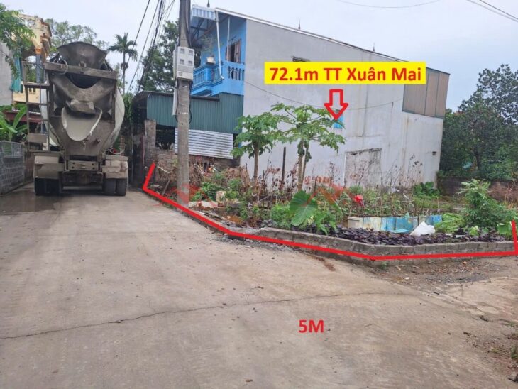 SIÊU PHẨM GIÁ 2,1 TỶ ĐẤT TẠI TT XUÂN MAI-CHƯƠNG MỸ D/T:72,1M