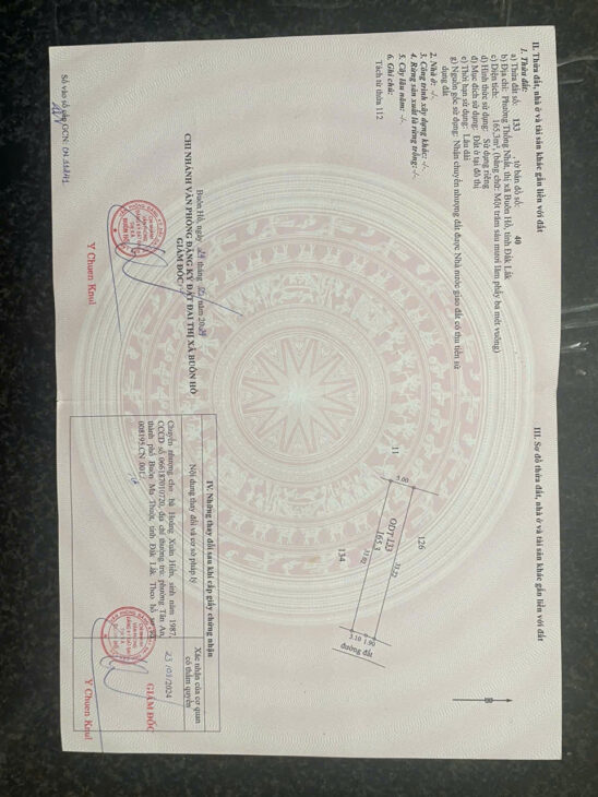 Chính Chủ Mình Cần Bán Gấp Lô Đất Phường Thống Nhất , TX Buôn Hồ,Đắk Lắk.