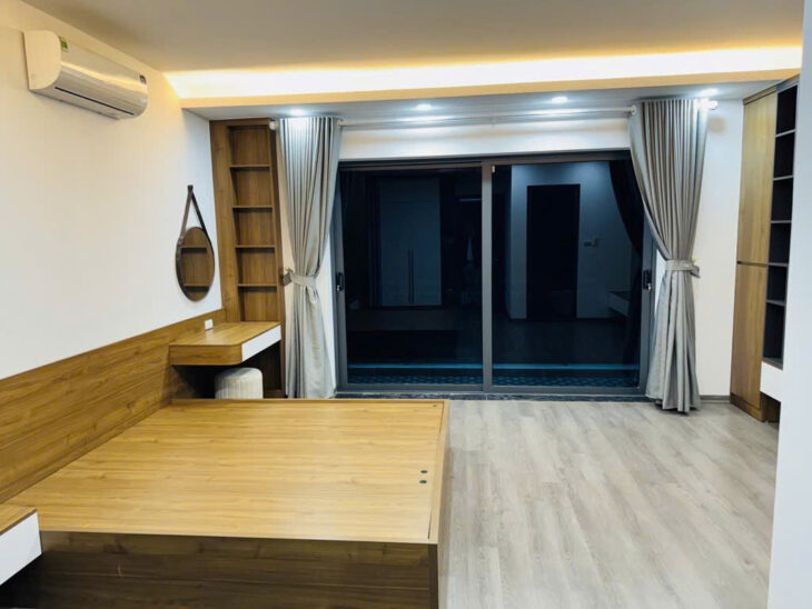 ???? NHÀ ĐẸP BỒ ĐỀ 41M2 – 6 tầng mới koong view hồ điều hòa , nhỉnh 9 tỷ
