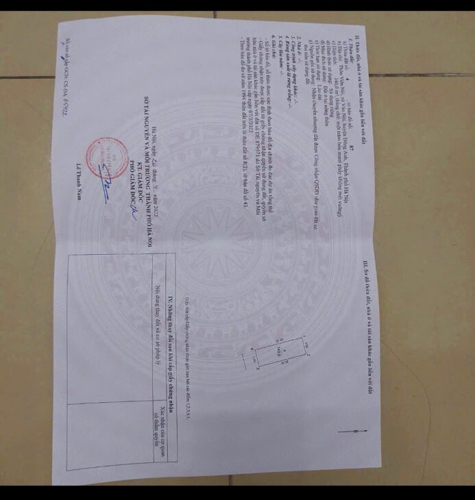 SỐC – CỰC HÓT – BÁN LÔ ĐẤT 3 MẶT THOÁNG ĐƯỜNG Ô TÔ TRÁNH SẴN SỔ GIAO DỊCH NGAY TẠI VÂN NỘI, ĐÔNG