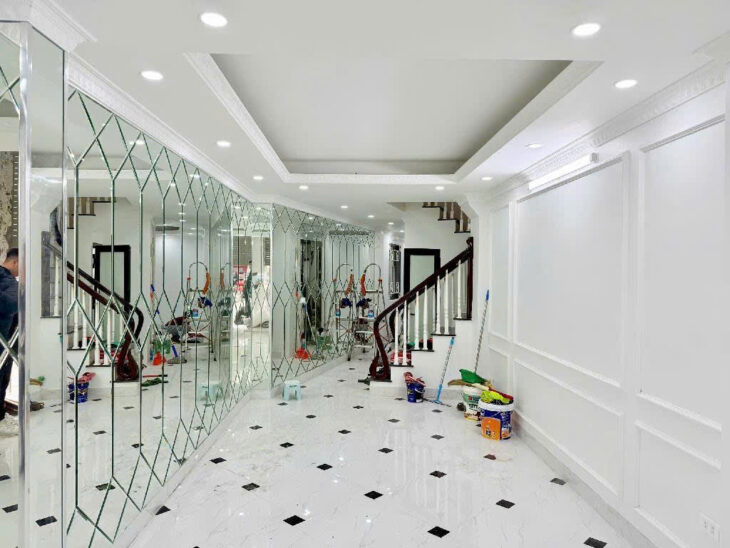 Bán nhà mới xây mặt phố Minh Khai, 55m², 6 tầng, thang máy 25.5 tỷ