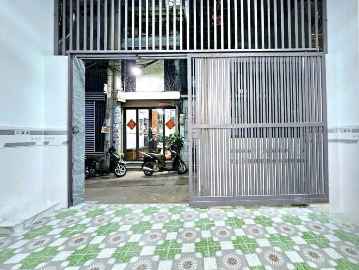 HẺM XE HƠI – NGANG 5M – NHÀ MỚI ĐẦY ĐỦ NỘI THẤT