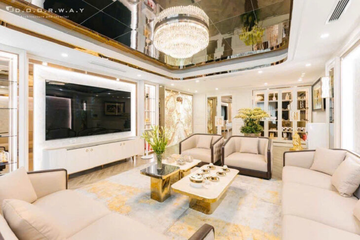 NHÀ PHỐ NGHĨA TÂN – 75M2 X 9 TẦNG – OTO NGỦ TRONG NHÀ – THANG MÁY – KINH DOANH VIP – 36 TỶ